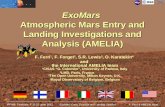 ExoMars  Atmospheric Mars Entry and Landing Investigations and Analysis (AMELIA)