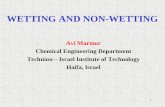 WETTING AND NON-WETTING