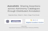 AstroDAS : Sharing Assertions across Astronomy Catalogues through Distributed Annotation