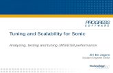 Tuning and Scalability for Sonic