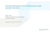 Employment purpose social enterprises