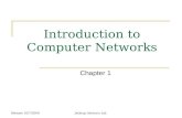 Introduction to  Computer Networks