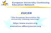 EUCEN “The European Association for  University Lifelong Learning” eucen