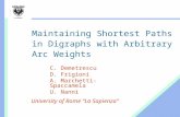 Maintaining Shortest Paths in Digraphs with Arbitrary Arc Weights