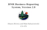 DNR Business Reporting System, Version 2.0