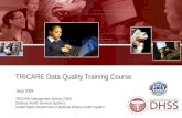 TRICARE Data Quality Training Course