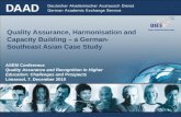 Quality Assurance, Harmonisation and Capacity Building – a German-Southeast Asian Case Study