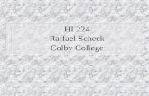 HI 224 Raffael Scheck Colby College