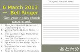 6 March 2013 一  Bell  Ringer