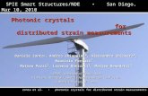 SPIE Smart Structures/NDE    •    San Diego, Mar 10, 2010