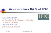 Accelerators R&D at IFIC