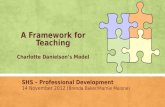 A Framework for Teaching Charlotte Danielson’s Model