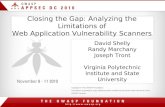 Closing the Gap: Analyzing the Limitations of Web Application Vulnerability Scanners