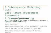 A Subsequence Matching with Gaps-Range-Tolerances Framework: A Query-By-Humming Application