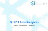 H.323 Gatekeepers