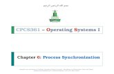 Chapter  6 : Process Synchronization