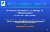EFTA/UNECE/SSCU Seminar