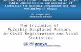 The Inclusion of  Forcibly Displaced Persons  in Civil Registration and Vital Statistics
