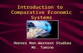 Introduction to  Comparative Economic Systems