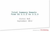 Trial Summary Domain  from IG 3.1.2 to 3.1.3