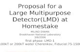Proposal for a Large Multipurpose Detector(LMD) at Homestake
