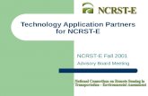 Technology Application Partners for NCRST-E