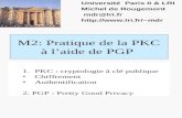M2: Pratique de la PKC à l’aide de PGP