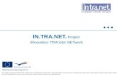 IN.TRA.NET.  Project INnovation TRAnsfer NETwork