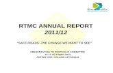 RTMC ANNUAL REPORT 2011/12