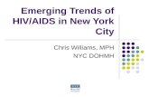 Emerging Trends of HIV/AIDS in New York City