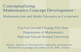 Fou-Lai Lin and Chuang-Yih Chen  Department of Mathematics National Taiwan Normal University