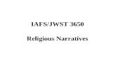IAFS/JWST 3650 Religious Narratives