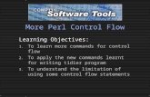 More Perl Control Flow