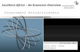 Southern Africa – An Economic Overview