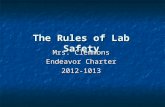 The Rules of Lab Safety
