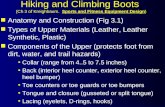 Hiking and Climbing Boots (Ch 3 of Kreighbaum.   Sports and Fitness Equipment Design )
