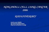 NON-SMALL CELL LUNG CANCER 2006  RADIOTHERAPY