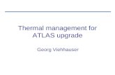 Thermal management for ATLAS upgrade