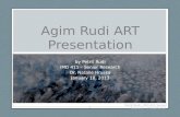 Agim Rudi ART Presentation
