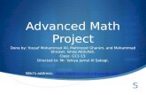 Advanced Math Project
