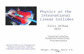 Physics at the  International  Linear Collider