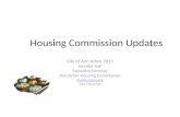 Housing Commission Updates