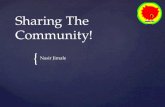 Sharing The Community!