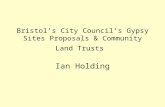 Bristol’s City Council’s Gypsy Sites Proposals & Community Land Trusts