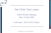 The CNAF Tier1 center XXIV HTASC Meeting Pisa, 12 June 2003 Guido Negri – INFN-CNAF, Bologna