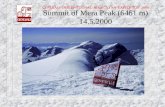 Summit of Mera Peak (6461 m) 14.5.2000