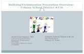 Bullying/Victimization Prevention Overview :  Urbana School District #116