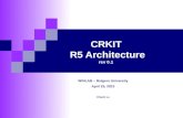 CRKIT  R5 Architecture rev 0.1