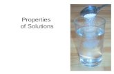 Properties  of Solutions