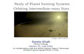Study of Planet forming Systems Orbiting Intermediate-mass Stars